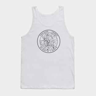 Toulouse Map Tank Top